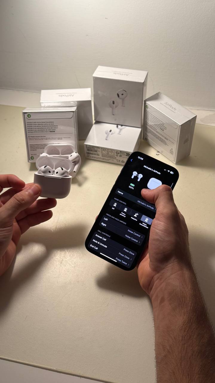 AirPods 4 with Active Noise Cancellation