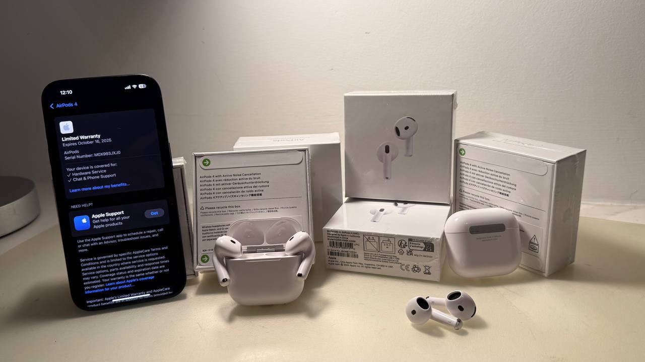 AirPods 4 with Active Noise Cancellation